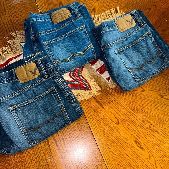 American Eagle Outfitters Other - Lot of 3 AMERICAN🦅EAGLE JEANS👖All size 33 X 34. VERY GOOD condition!